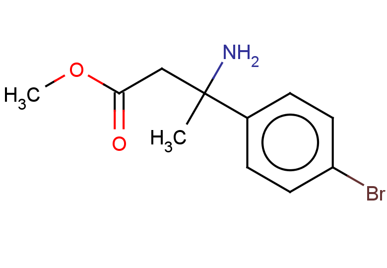 methyl 3-amino-3-(4-bromophenyl)butanoate