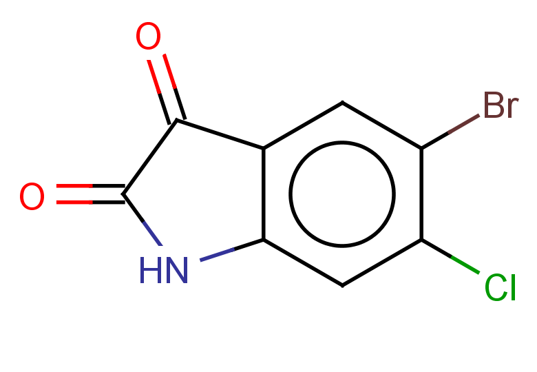 5-bromo-6-chloro-2,3-dihydro-1H-indole-2,3-dione