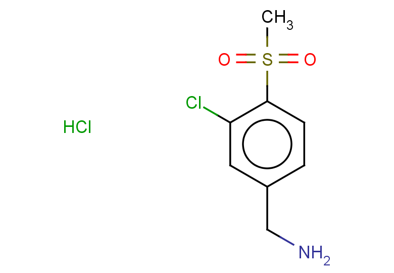 (3-chloro-4-methanesulfonylphenyl)methanamine hydrochloride