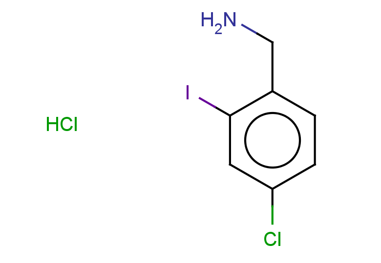 (4-chloro-2-iodophenyl)methanamine hydrochloride