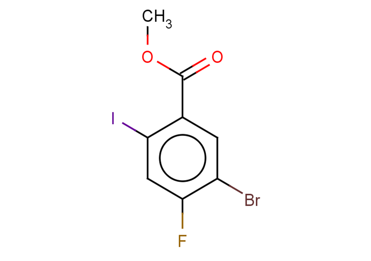 methyl 5-bromo-4-fluoro-2-iodobenzoate