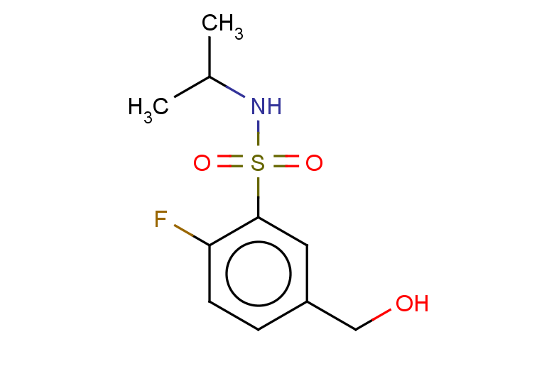 2-fluoro-5-(hydroxymethyl)-N-(propan-2-yl)benzene-1-sulfonamide