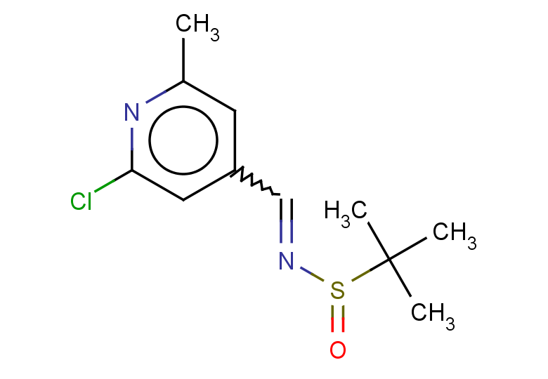 N-[(2-chloro-6-methylpyridin-4-yl)methylidene]-2-methylpropane-2-sulfinamide
