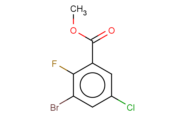 methyl 3-bromo-5-chloro-2-fluorobenzoate