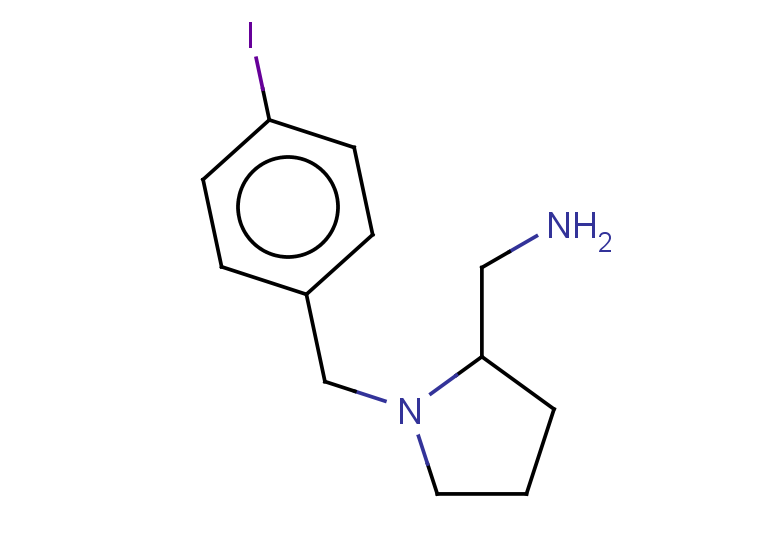 {1-[(4-iodophenyl)methyl]pyrrolidin-2-yl}methanamine