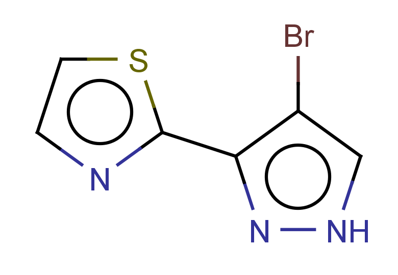 2-(4-bromo-1H-pyrazol-3-yl)-1,3-thiazole