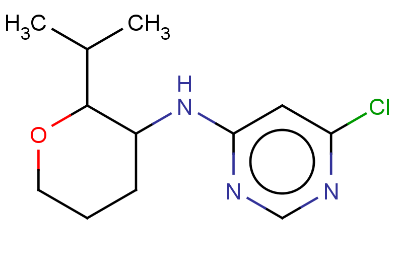 6-chloro-N-[2-(propan-2-yl)oxan-3-yl]pyrimidin-4-amine