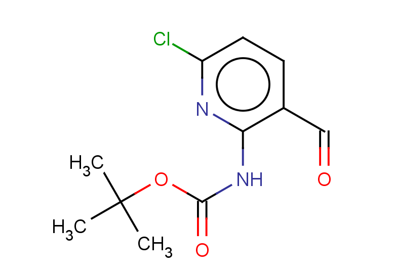 tert-butyl N-(6-chloro-3-formylpyridin-2-yl)carbamate