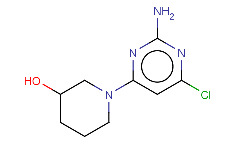 1-(2-amino-6-chloropyrimidin-4-yl)piperidin-3-ol