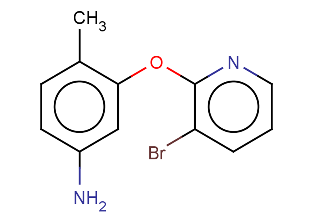 3-[(3-bromopyridin-2-yl)oxy]-4-methylaniline
