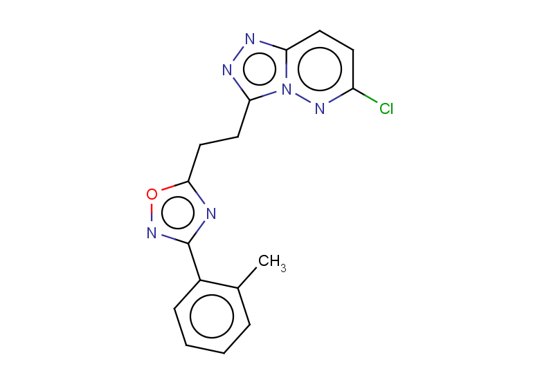 5-(2-{6-chloro-[1,2,4]triazolo[4,3-b]pyridazin-3-yl}ethyl)-3-(2-methylphenyl)-1,2,4-oxadiazole