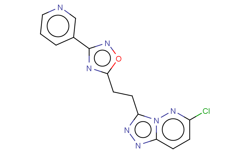3-[5-(2-{6-chloro-[1,2,4]triazolo[4,3-b]pyridazin-3-yl}ethyl)-1,2,4-oxadiazol-3-yl]pyridine