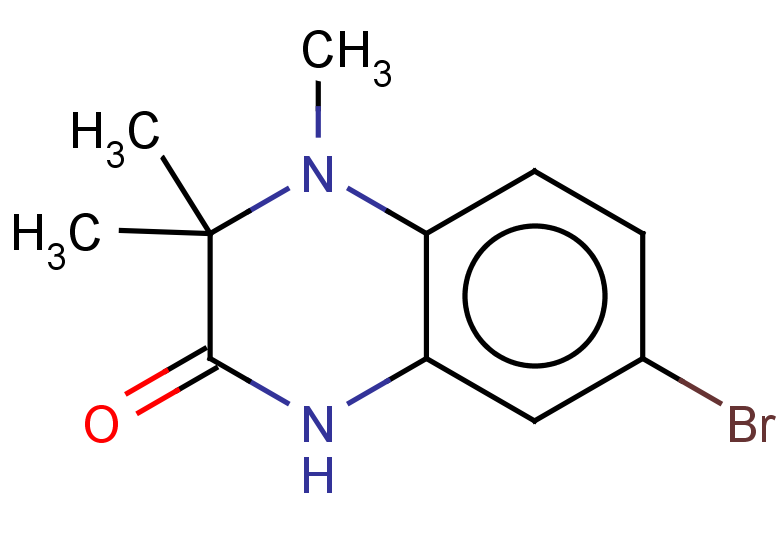 7-bromo-3,3,4-trimethyl-1,2,3,4-tetrahydroquinoxalin-2-one
