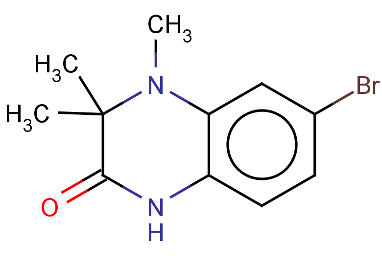 6-bromo-3,3,4-trimethyl-1,2,3,4-tetrahydroquinoxalin-2-one