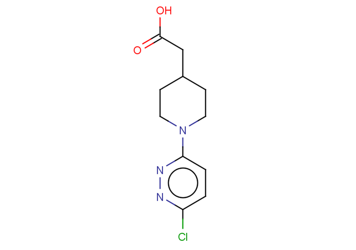 2-[1-(6-chloropyridazin-3-yl)piperidin-4-yl]acetic acid