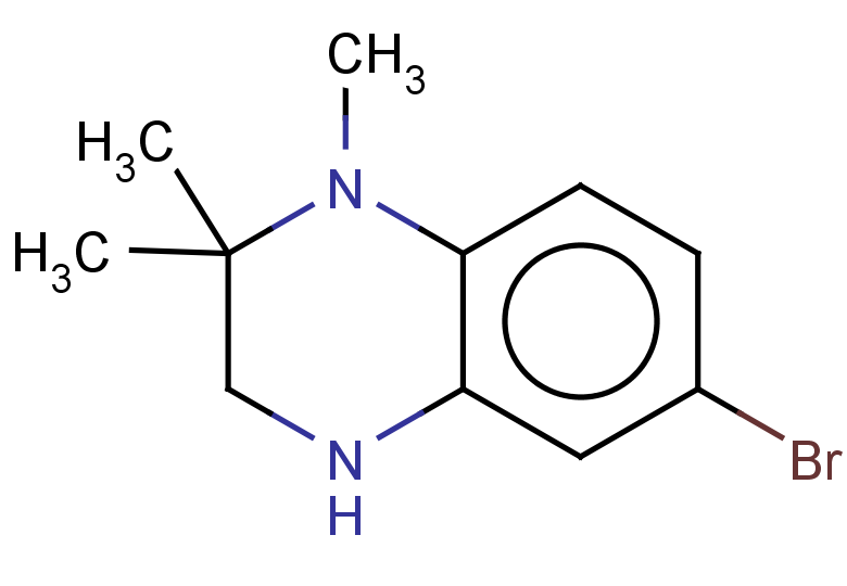 6-bromo-1,2,2-trimethyl-1,2,3,4-tetrahydroquinoxaline