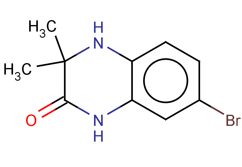 7-bromo-3,3-dimethyl-1,2,3,4-tetrahydroquinoxalin-2-one