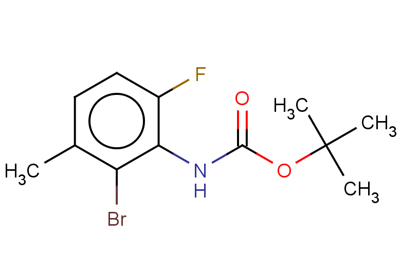 tert-butyl N-(2-bromo-6-fluoro-3-methylphenyl)carbamate
