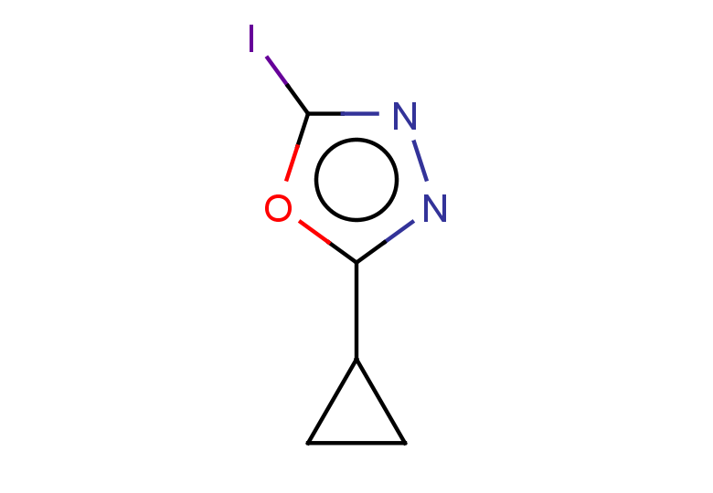 2-cyclopropyl-5-iodo-1,3,4-oxadiazole