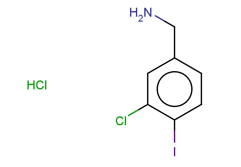 (3-chloro-4-iodophenyl)methanamine hydrochloride