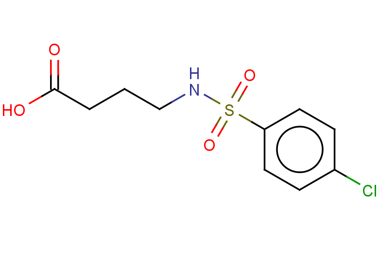 4-(4-chlorobenzenesulfonamido)butanoic acid