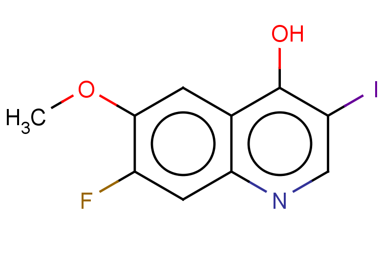 7-fluoro-3-iodo-6-methoxyquinolin-4-ol