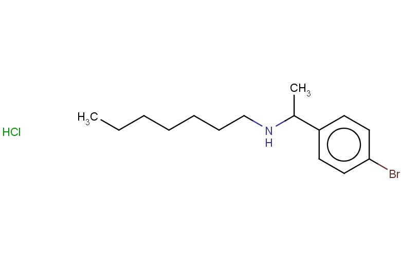 [1-(4-bromophenyl)ethyl](heptyl)amine hydrochloride