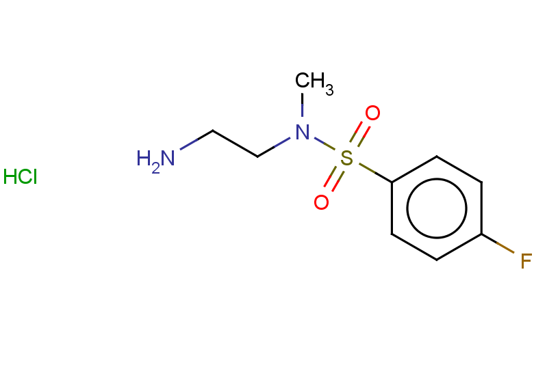 N-(2-aminoethyl)-4-fluoro-N-methylbenzene-1-sulfonamide hydrochloride