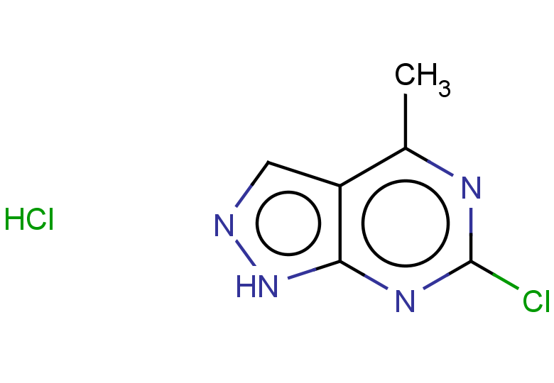 6-chloro-4-methyl-1H-pyrazolo[3,4-d]pyrimidine hydrochloride