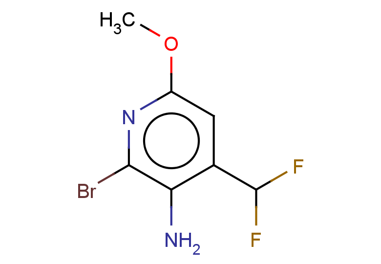 2-bromo-4-(difluoromethyl)-6-methoxypyridin-3-amine
