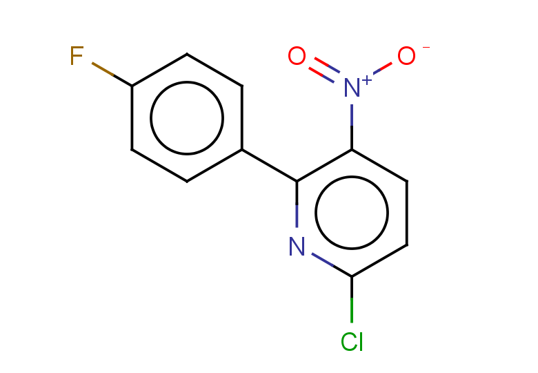6-chloro-2-(4-fluorophenyl)-3-nitropyridine