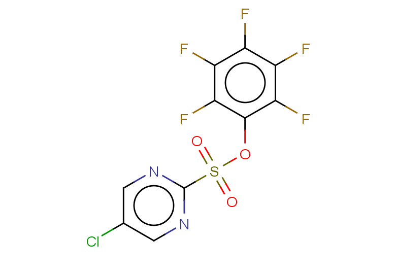 pentafluorophenyl 5-chloropyrimidine-2-sulfonate
