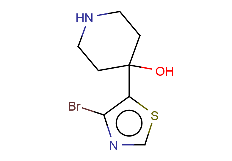 4-(4-bromo-1,3-thiazol-5-yl)piperidin-4-ol