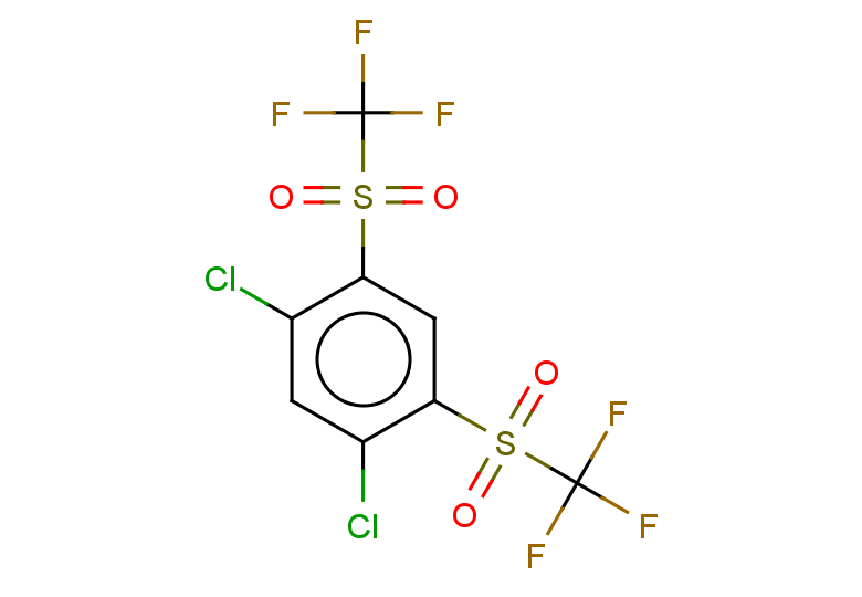 1,5-dichloro-2,4-ditrifluoromethanesulfonylbenzene
