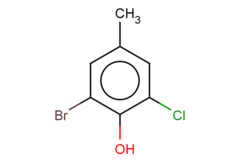 2-bromo-6-chloro-4-methylphenol