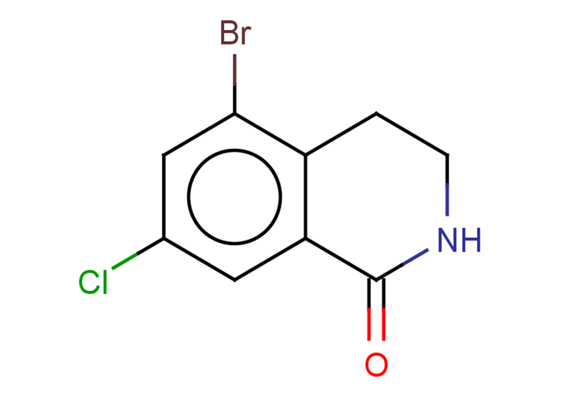 5-bromo-7-chloro-1,2,3,4-tetrahydroisoquinolin-1-one