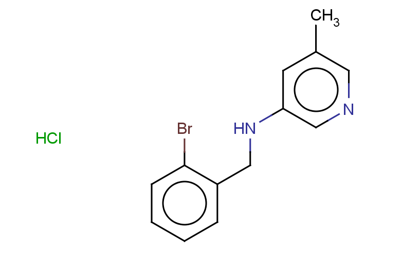 N-[(2-bromophenyl)methyl]-5-methylpyridin-3-amine hydrochloride