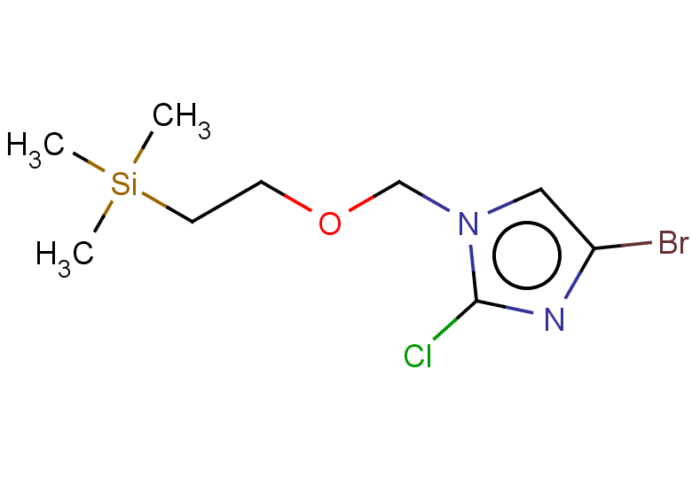 4-bromo-2-chloro-1-{[2-(trimethylsilyl)ethoxy]methyl}-1H-imidazole