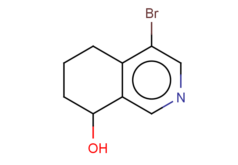 4-bromo-5,6,7,8-tetrahydroisoquinolin-8-ol