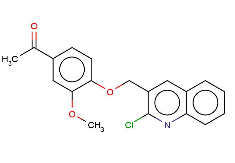 1-{4-[(2-chloroquinolin-3-yl)methoxy]-3-methoxyphenyl}ethan-1-one