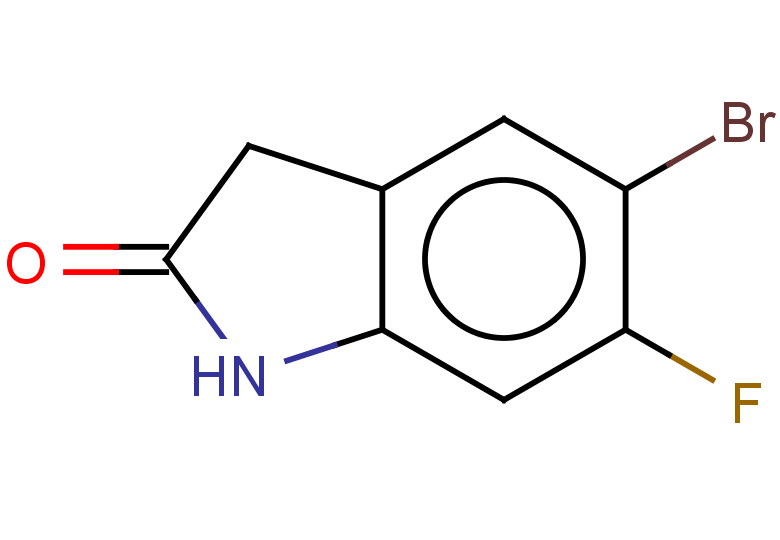 5-bromo-6-fluoro-2,3-dihydro-1H-indol-2-one