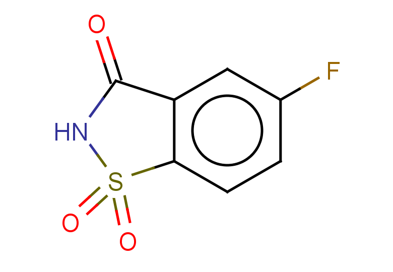 5-fluoro-2,3-dihydro-1,2-benzothiazole-1,1,3-trione