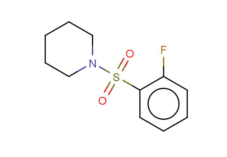 1-(2-fluorobenzenesulfonyl)piperidine