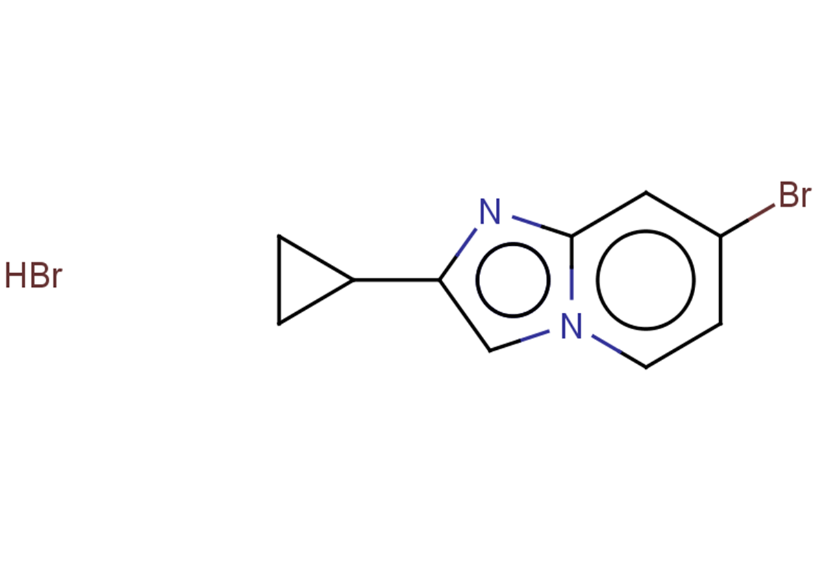 7-bromo-2-cyclopropylimidazo[1,2-a]pyridine hydrobromide