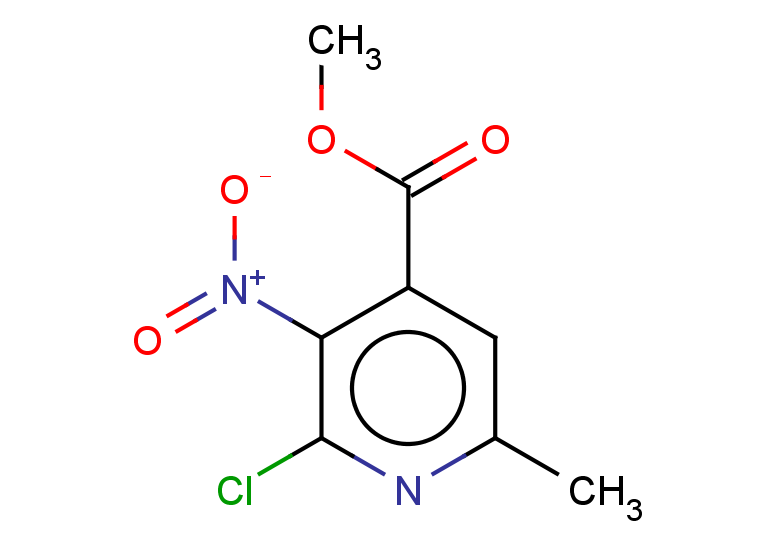 methyl 2-chloro-6-methyl-3-nitropyridine-4-carboxylate