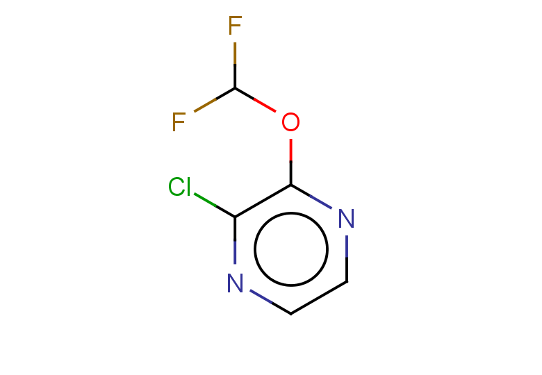 2-chloro-3-(difluoromethoxy)pyrazine