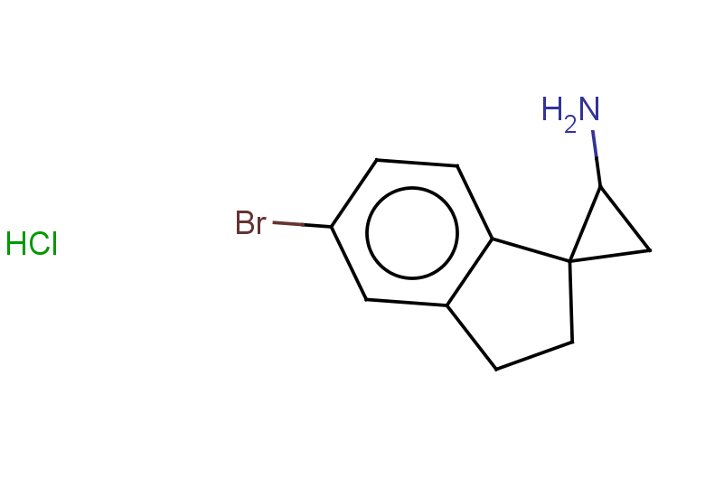 5'-bromo-2',3'-dihydrospiro[cyclopropane-1,1'-indene]-3-amine hydrochloride
