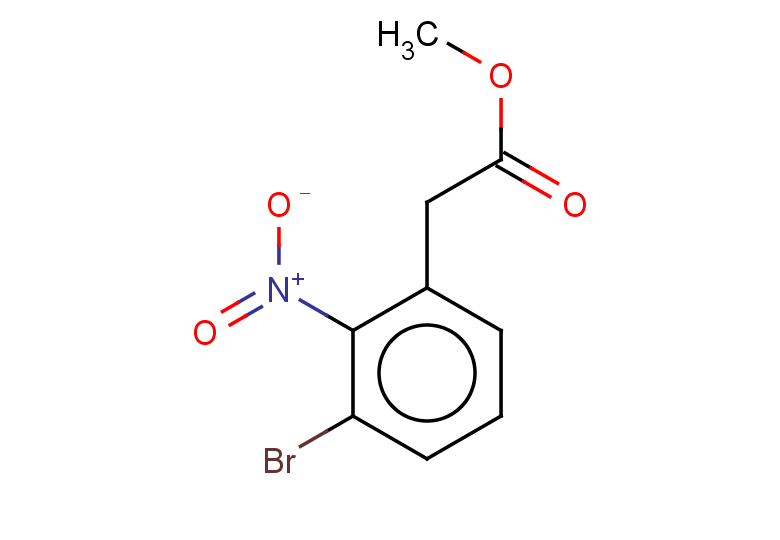 methyl 2-(3-bromo-2-nitrophenyl)acetate