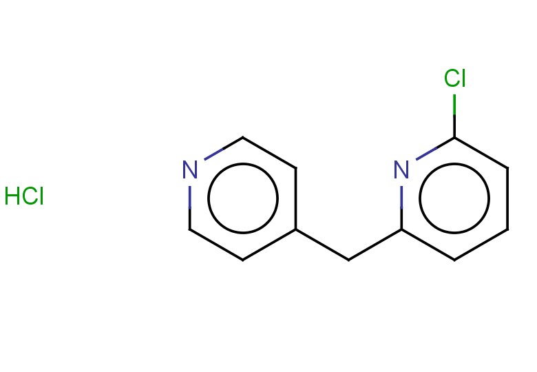 2-chloro-6-[(pyridin-4-yl)methyl]pyridine hydrochloride