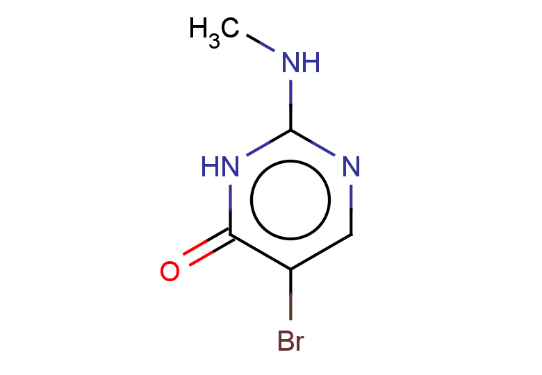 5-bromo-2-(methylamino)-3,4-dihydropyrimidin-4-one
